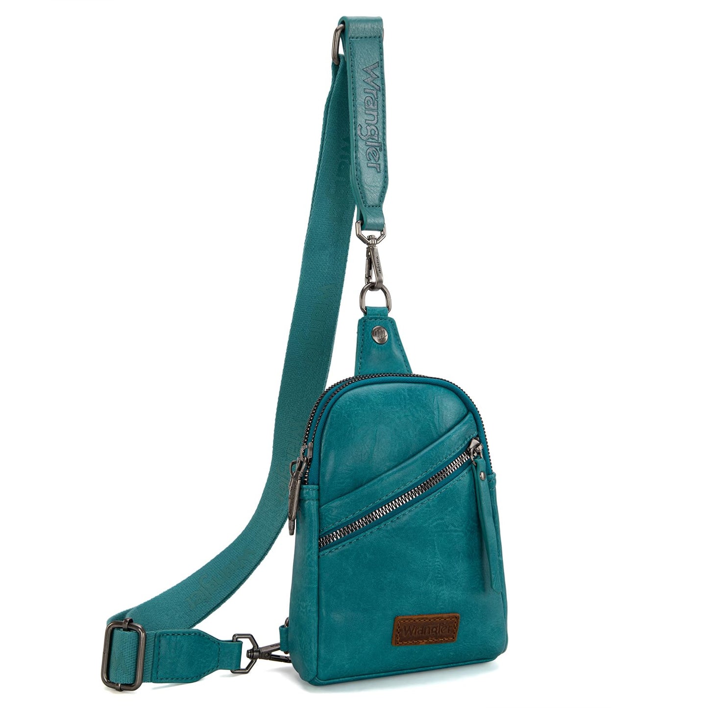 Wrangler Crossbody Clear Sling Bags for Women Stadium Approved Cross Body Purse for Sports Events Concerts