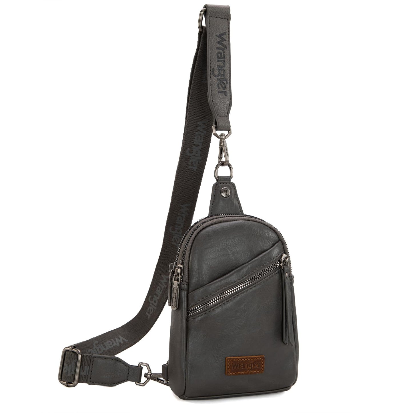 Wrangler Crossbody Clear Sling Bags for Women Stadium Approved Cross Body Purse for Sports Events Concerts