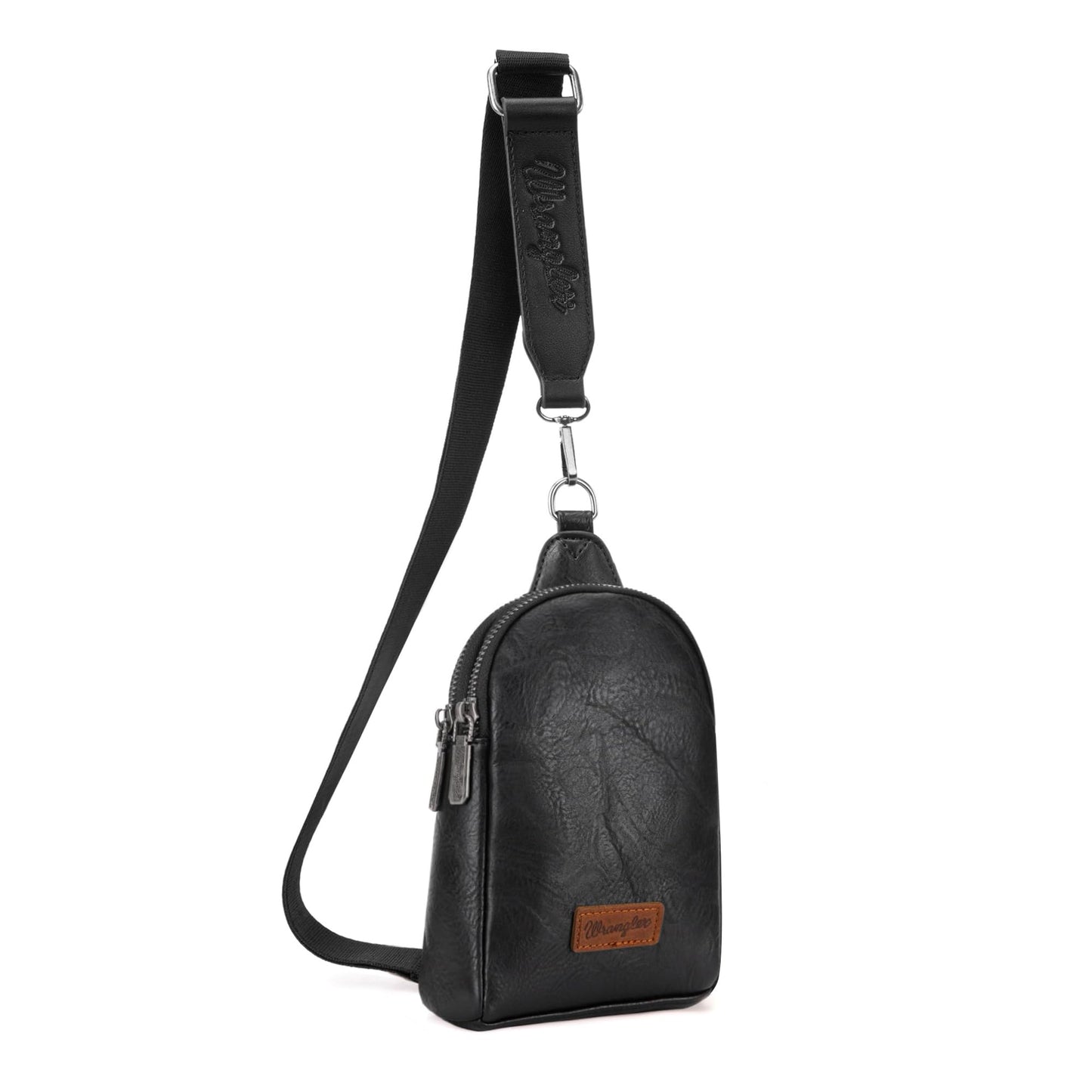 Wrangler Crossbody Clear Sling Bags for Women Stadium Approved Cross Body Purse for Sports Events Concerts