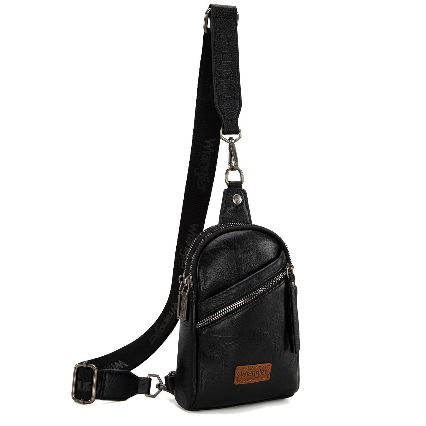 Wrangler Crossbody Clear Sling Bags for Women Stadium Approved Cross Body Purse for Sports Events Concerts