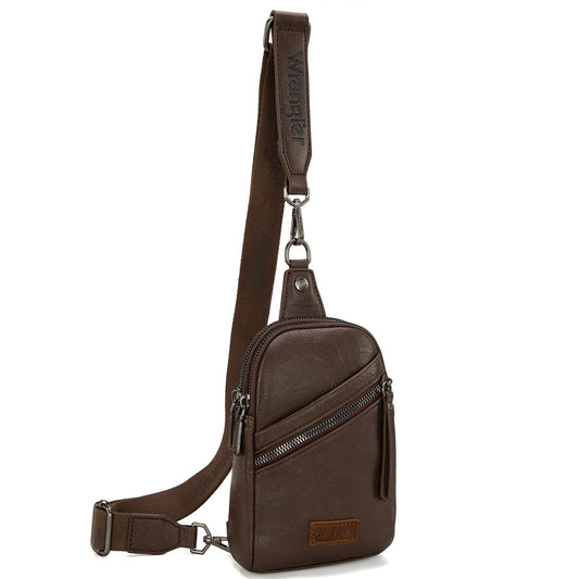 Wrangler Crossbody Clear Sling Bags for Women Stadium Approved Cross Body Purse for Sports Events Concerts