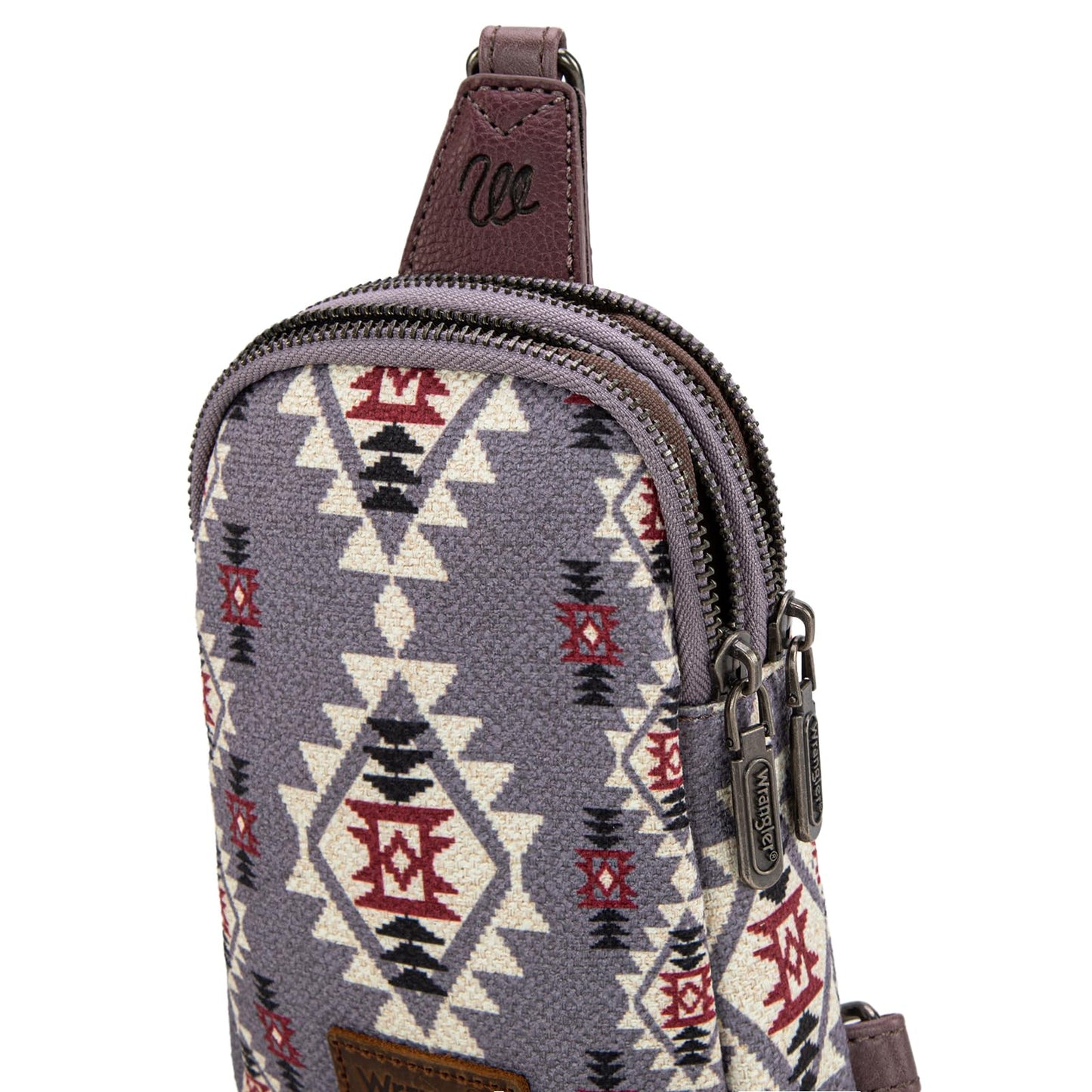 Wrangler Crossbody Clear Sling Bags for Women Stadium Approved Cross Body Purse for Sports Events Concerts
