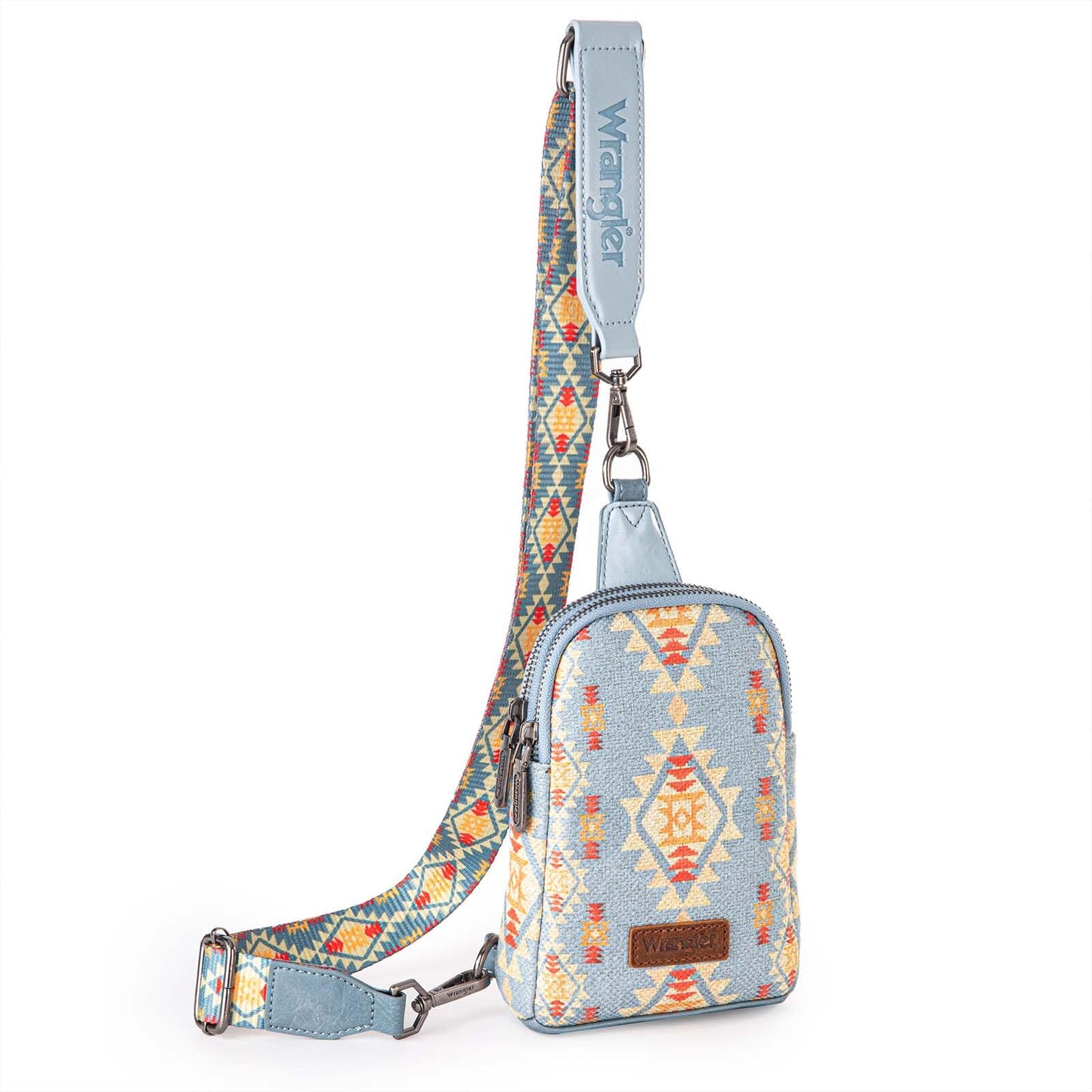 Wrangler Crossbody Clear Sling Bags for Women Stadium Approved Cross Body Purse for Sports Events Concerts