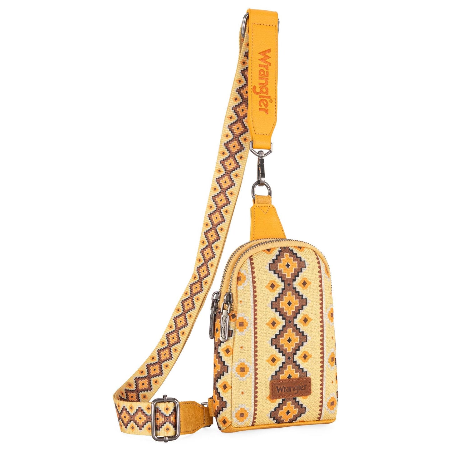 Wrangler Crossbody Clear Sling Bags for Women Stadium Approved Cross Body Purse for Sports Events Concerts