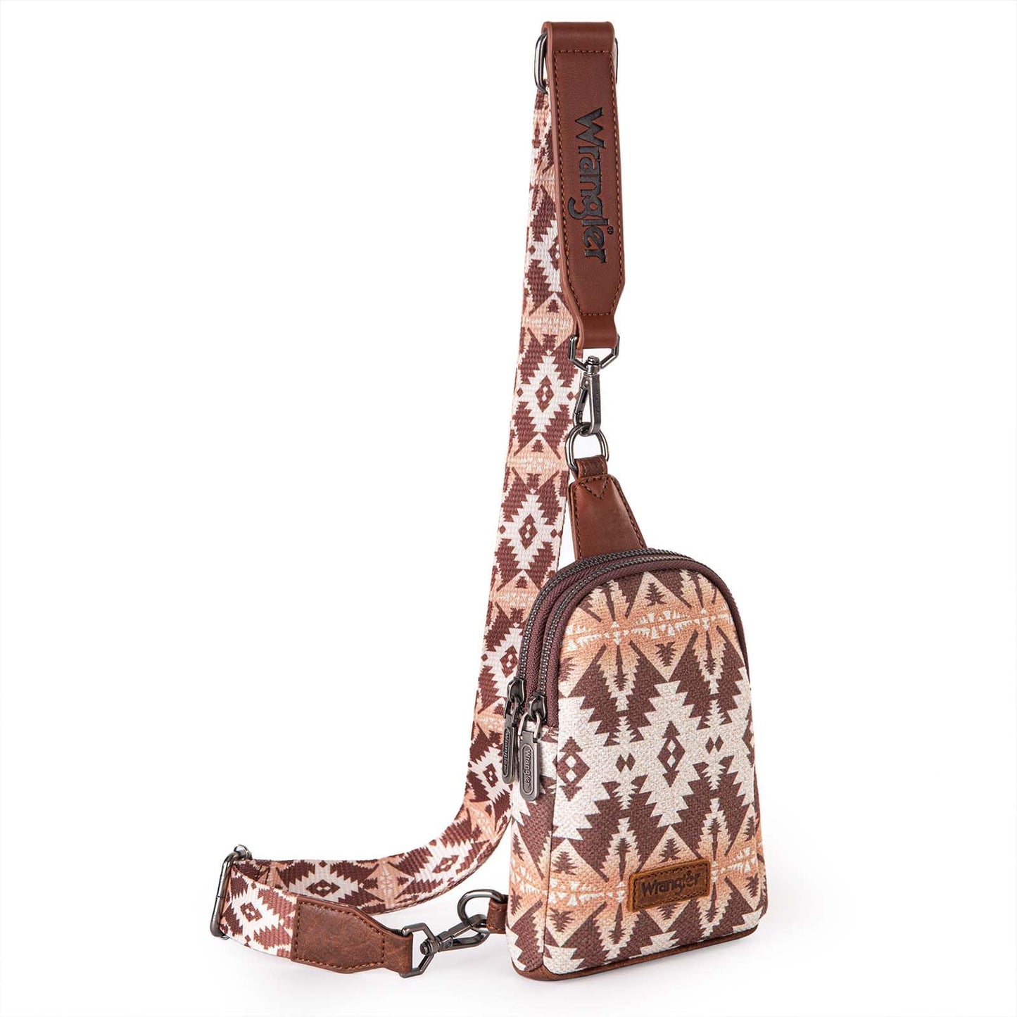Wrangler Crossbody Clear Sling Bags for Women Stadium Approved Cross Body Purse for Sports Events Concerts