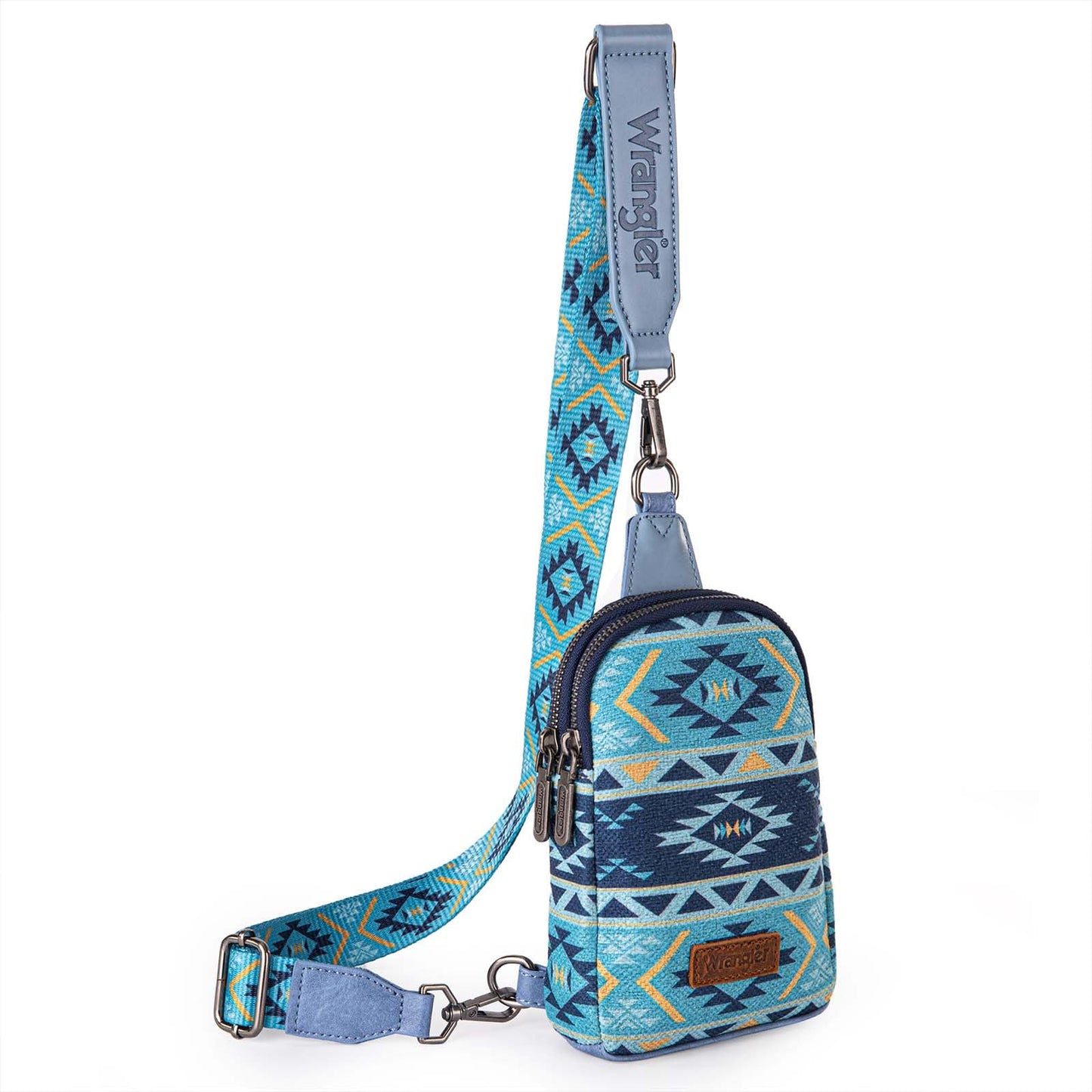 Wrangler Crossbody Clear Sling Bags for Women Stadium Approved Cross Body Purse for Sports Events Concerts