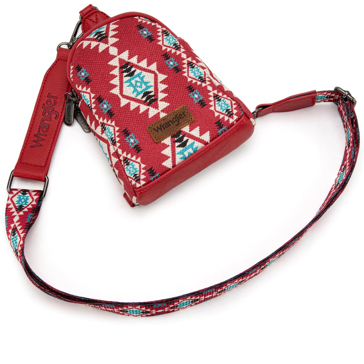 Wrangler Crossbody Clear Sling Bags for Women Stadium Approved Cross Body Purse for Sports Events Concerts