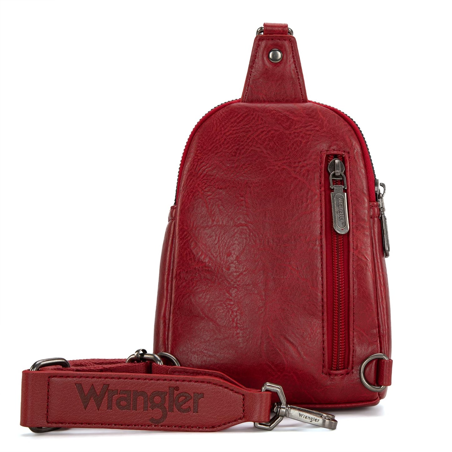 Wrangler Crossbody Clear Sling Bags for Women Stadium Approved Cross Body Purse for Sports Events Concerts