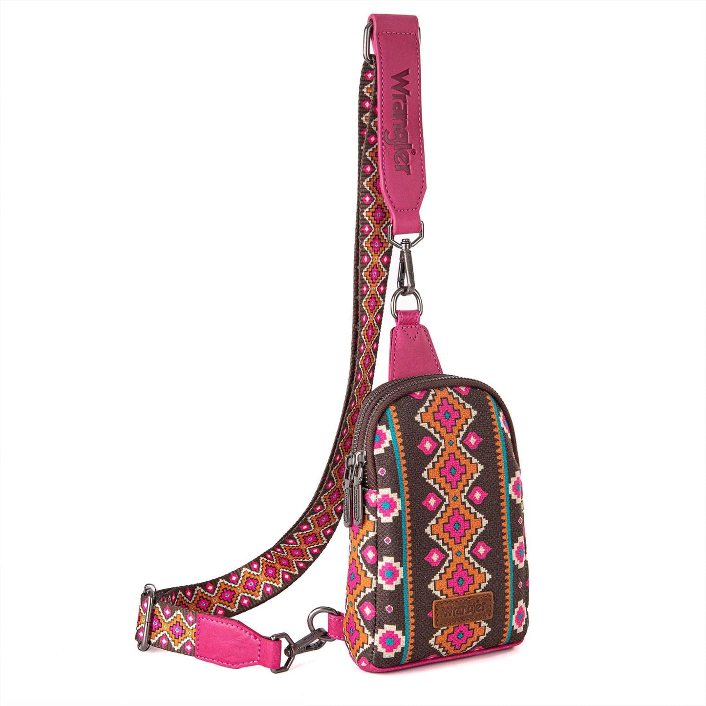 Wrangler Crossbody Clear Sling Bags for Women Stadium Approved Cross Body Purse for Sports Events Concerts