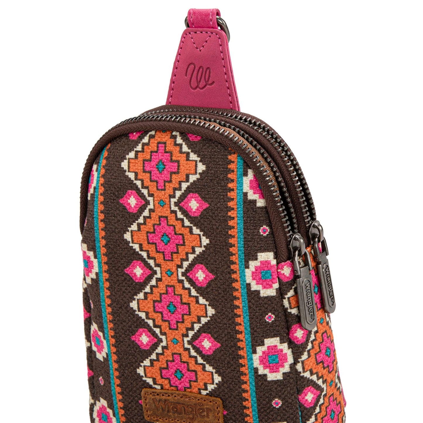 Wrangler Crossbody Clear Sling Bags for Women Stadium Approved Cross Body Purse for Sports Events Concerts