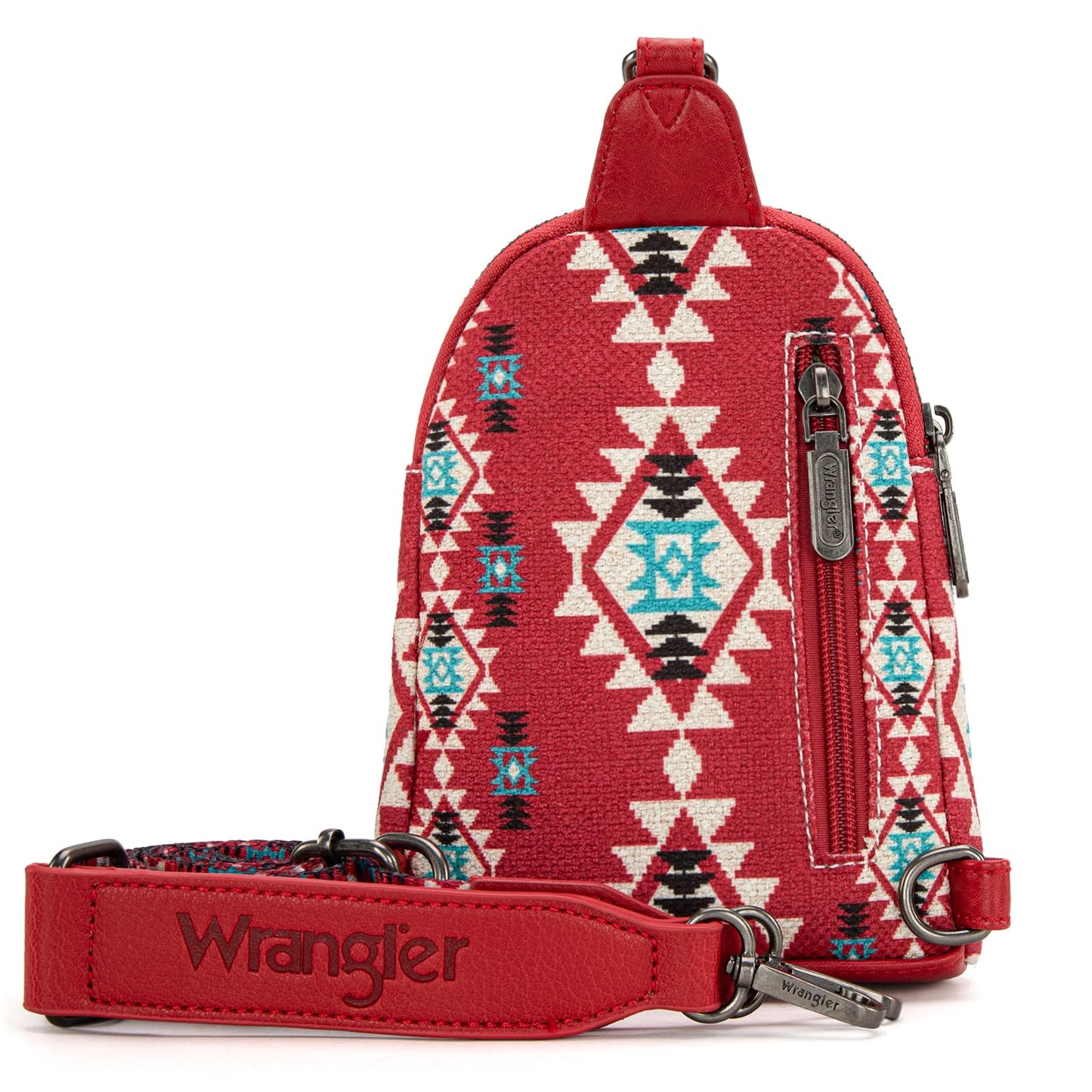 Wrangler Crossbody Clear Sling Bags for Women Stadium Approved Cross Body Purse for Sports Events Concerts