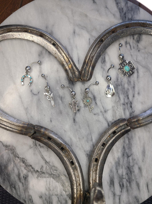 Western Belly Button Rings