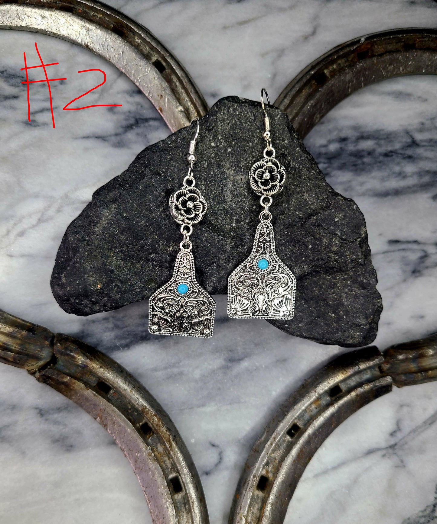 Cow Tag collection "earrings"