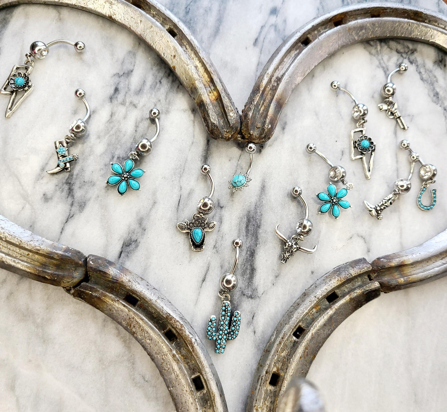 Western Belly Button Rings