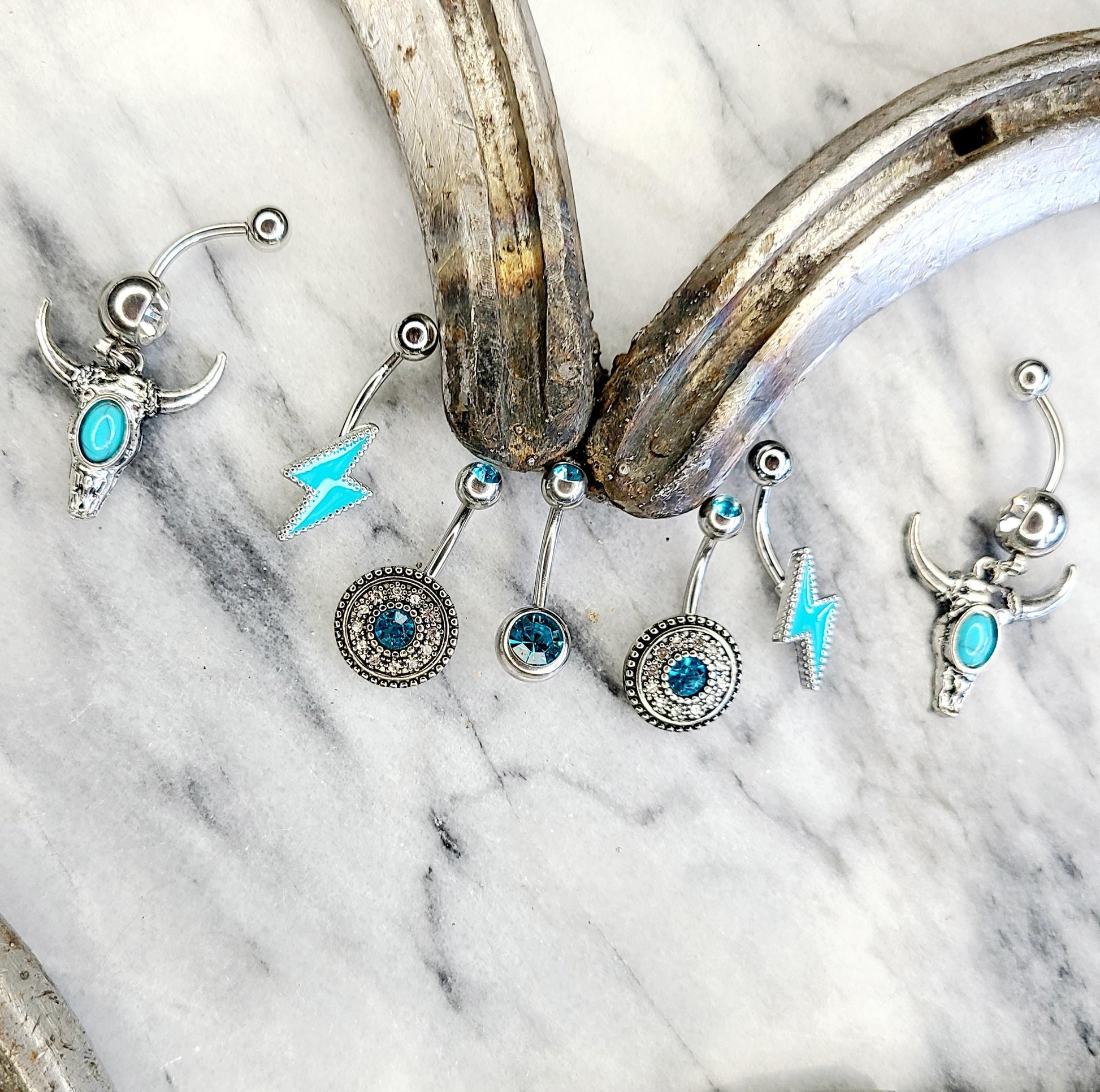 Western Belly Button Rings