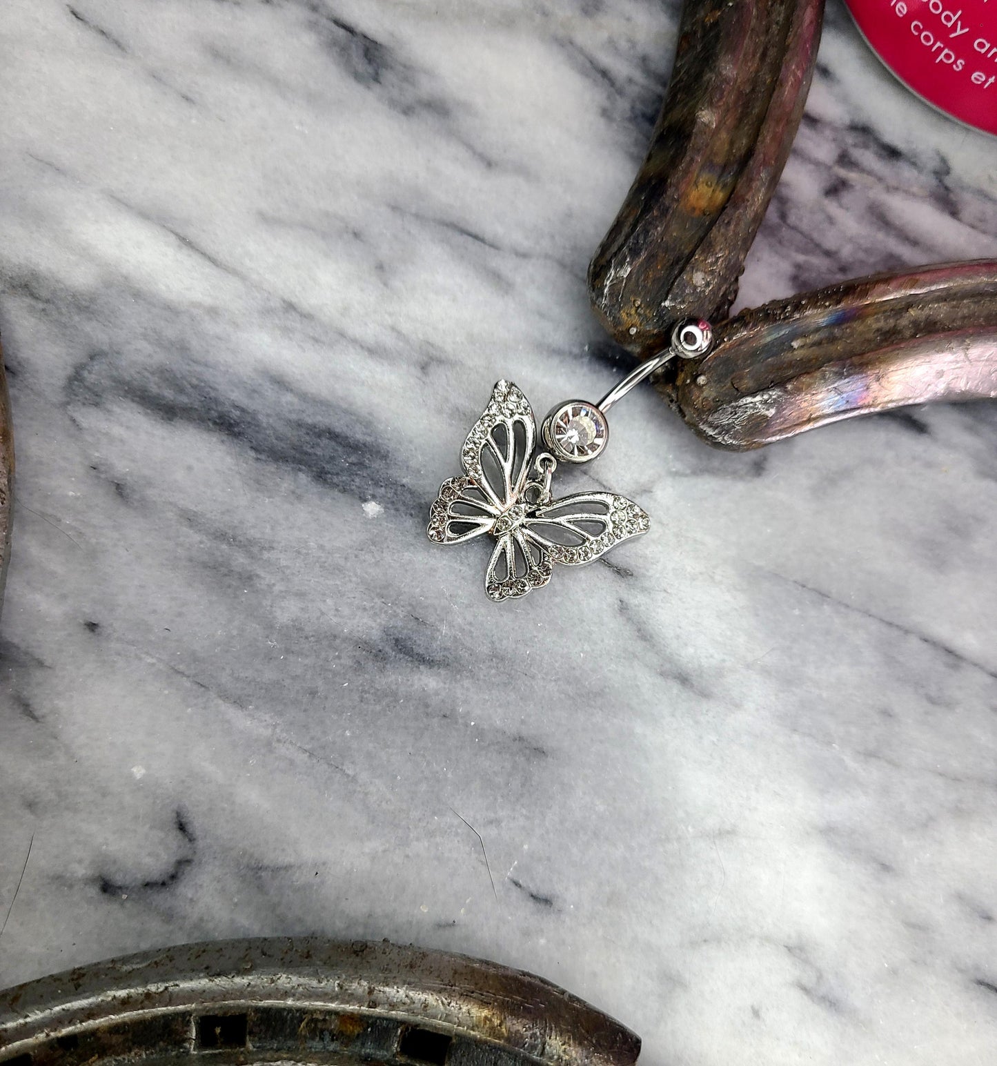 Country girl/Motocross girl Belly button rings