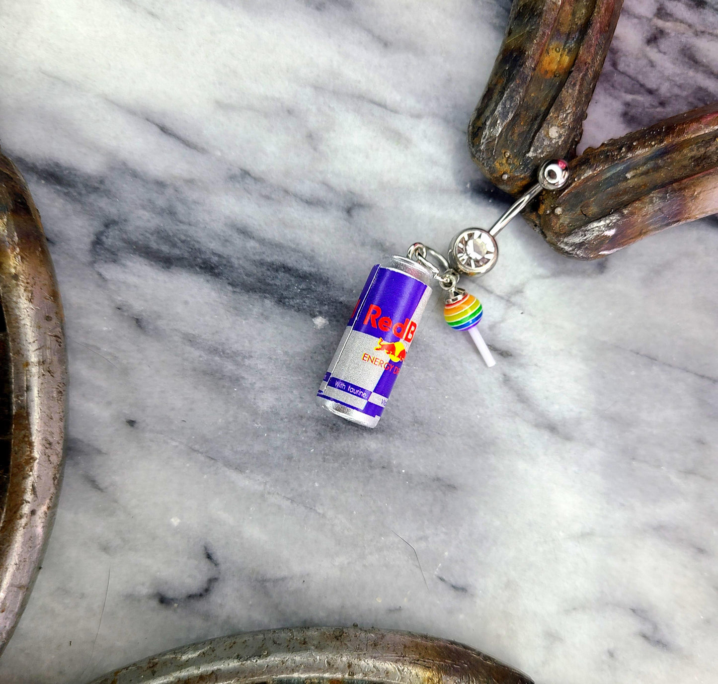 Country girl/Motocross girl Belly button rings