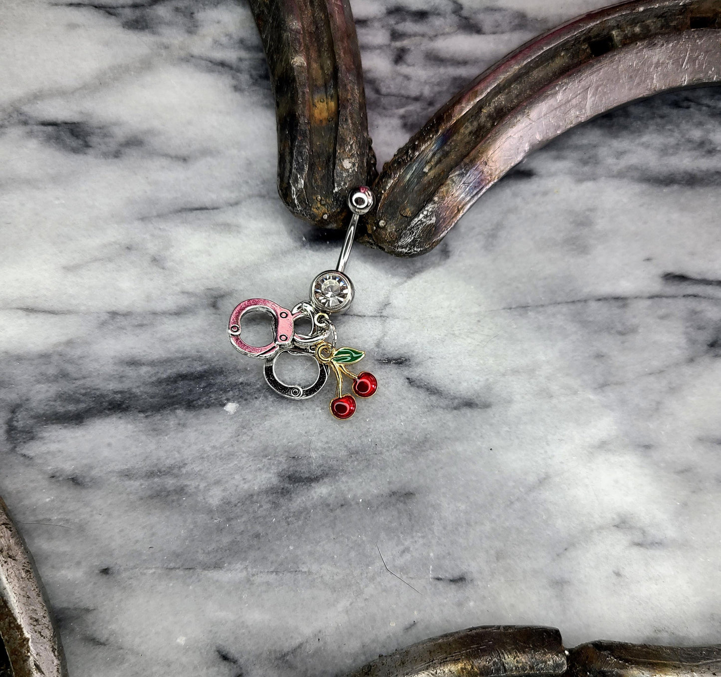 Country girl/Motocross girl Belly button rings