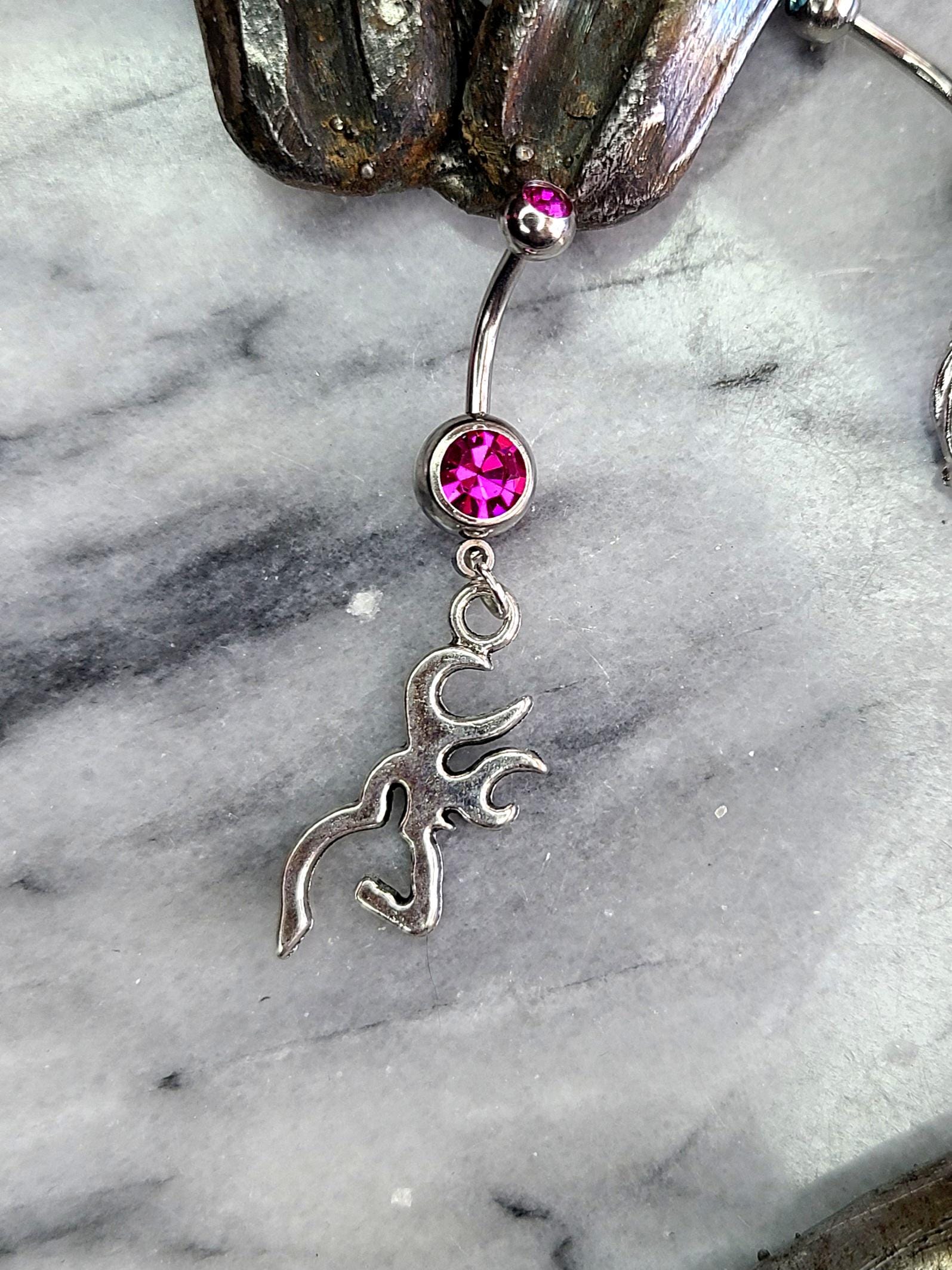 Country girl/Motocross girl Belly button rings